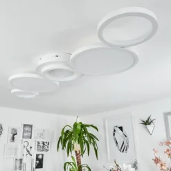 Plafonnier Carabajal LED Blanc, 1 lumière