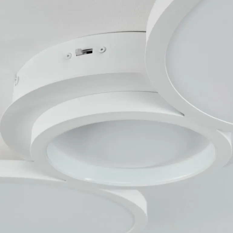 Plafonnier Carabajal LED Blanc, 1 lumière