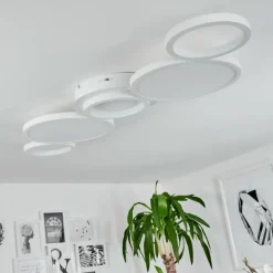 Plafonnier Carabajal LED Blanc, 1 lumière