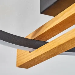 Plafonnier Carcano LED Écru, Noir, 1 lumière