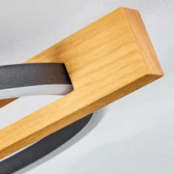 Plafonnier Carcano LED Écru, Noir, 1 lumière