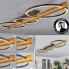 Plafonnier Carcano LED Noir, 3 lumières