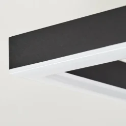 Plafonnier Cascada LED Brun, Couleur bois, Noir, 1 lumière