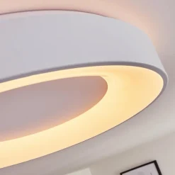 Plafonnier Casina LED Blanc, 1 lumière, Télécommandes