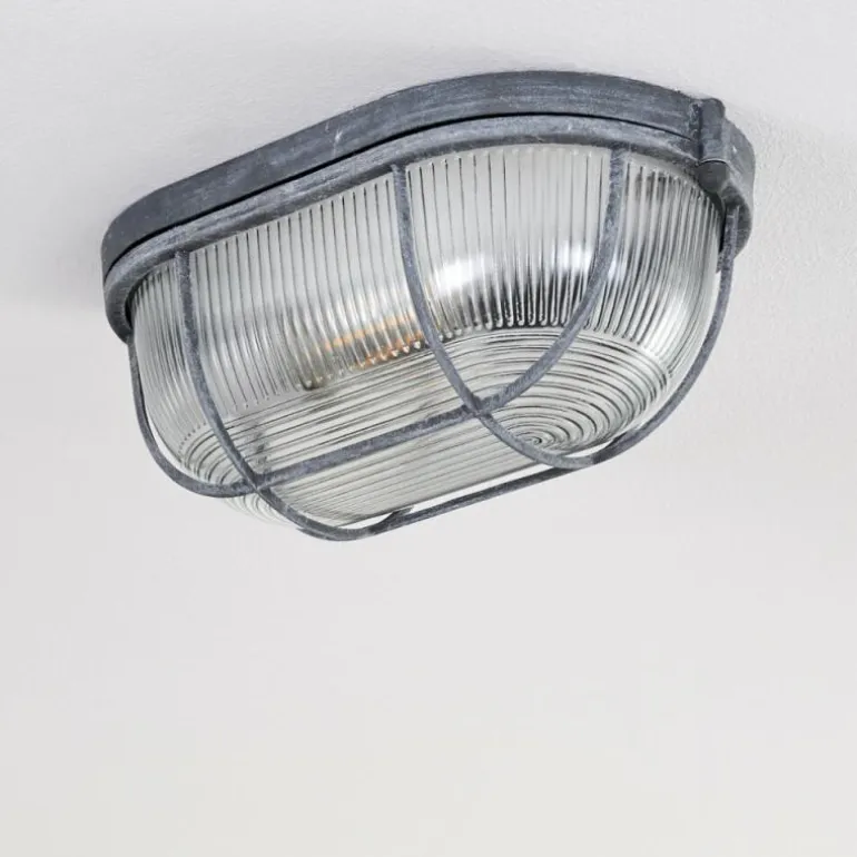 Plafonnier Catawba Gris, 1 lumière