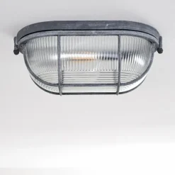 Plafonnier Catawba Gris, 1 lumière
