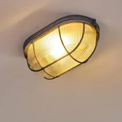 Plafonnier Catawba Gris, 1 lumière
