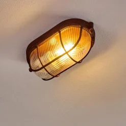 Plafonnier Catawba Rouille, 1 lumière