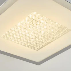 Plafonnier Centovalli LED Chrome, 1 lumière