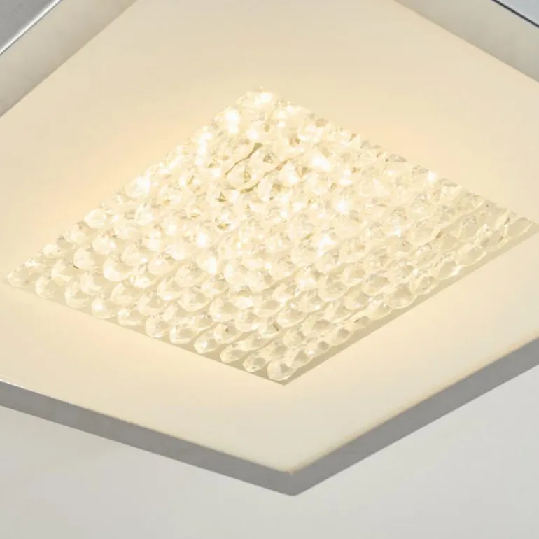 Plafonnier Centovalli LED Chrome, 1 lumière