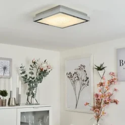 Plafonnier Centovalli LED Chrome, 1 lumière