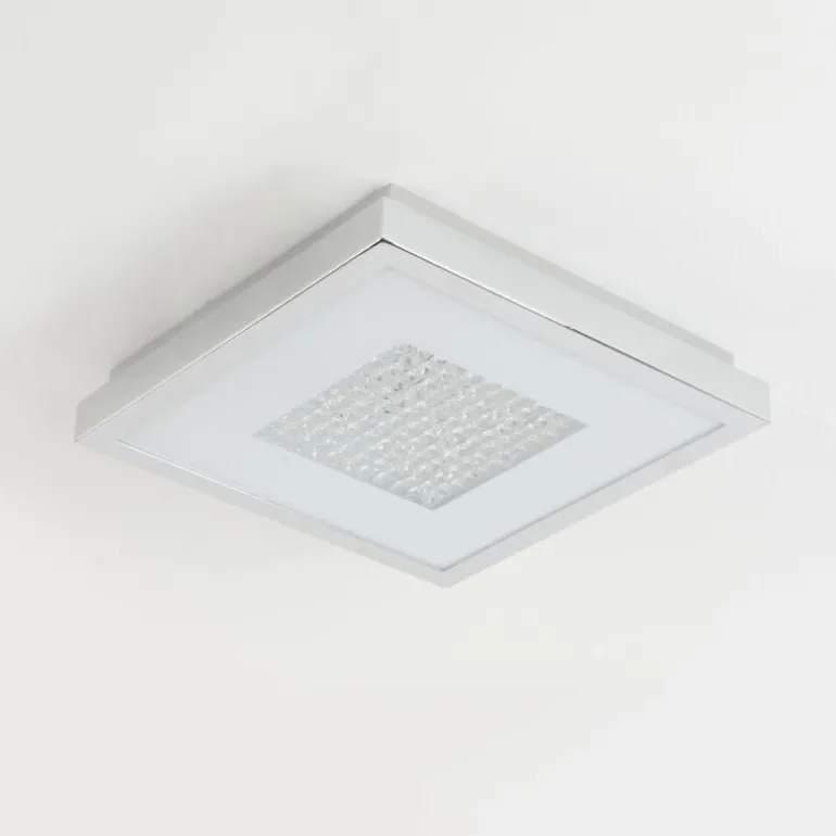Plafonnier Centovalli LED Chrome, 1 lumière