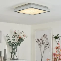 Plafonnier Centovalli LED Chrome, 1 lumière
