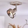 Plafonnier Chagres Nickel mat, 1 lumière