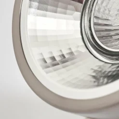 Plafonnier Chagres Nickel mat, 1 lumière