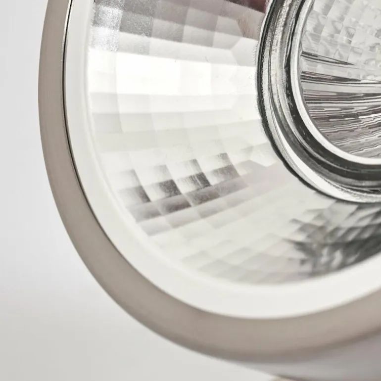 Plafonnier Chagres Nickel mat, 1 lumière