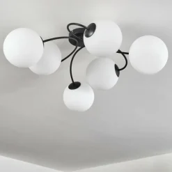 Plafonnier Chehalis Blanc, 6 lumières