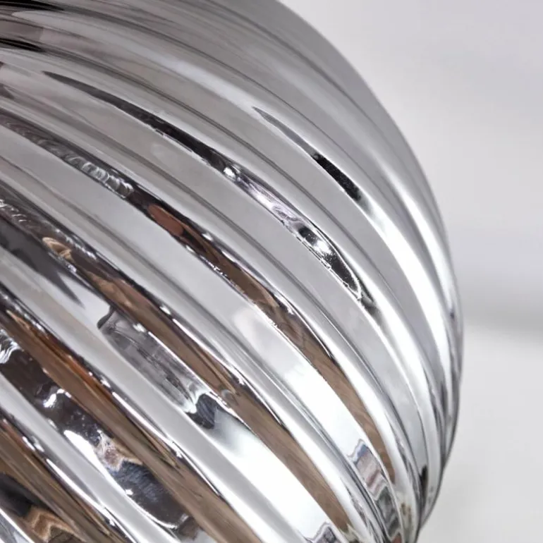 Plafonnier Chehalis Fumé, 5 lumières