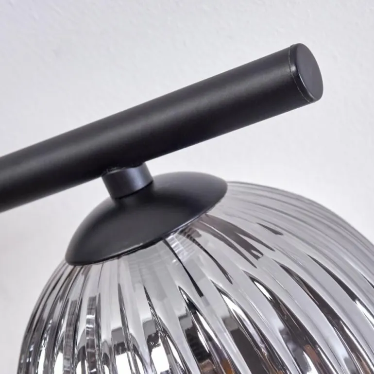 Plafonnier Chehalis Fumé, 5 lumières