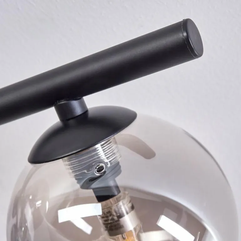 Plafonnier Chehalis Fumé, 5 lumières