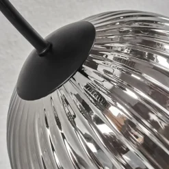 Plafonnier Chehalis Fumé, 6 lumières
