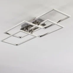 Plafonnier Cheka LED Aluminium, 4 lumières