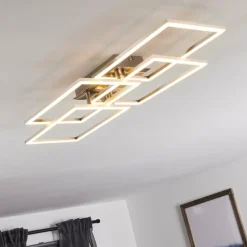 Plafonnier Cheka LED Aluminium, 4 lumières