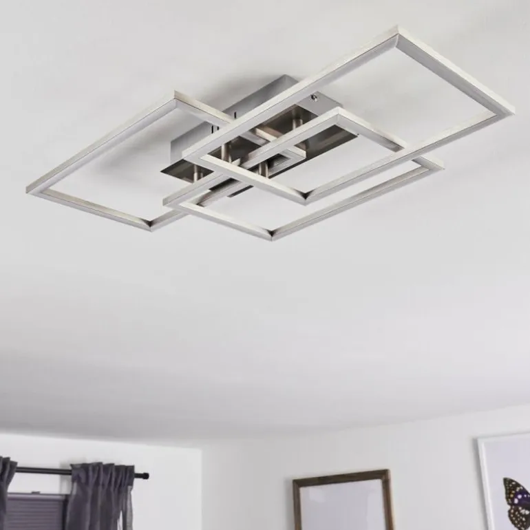 Plafonnier Cheka LED Aluminium, 3 lumières
