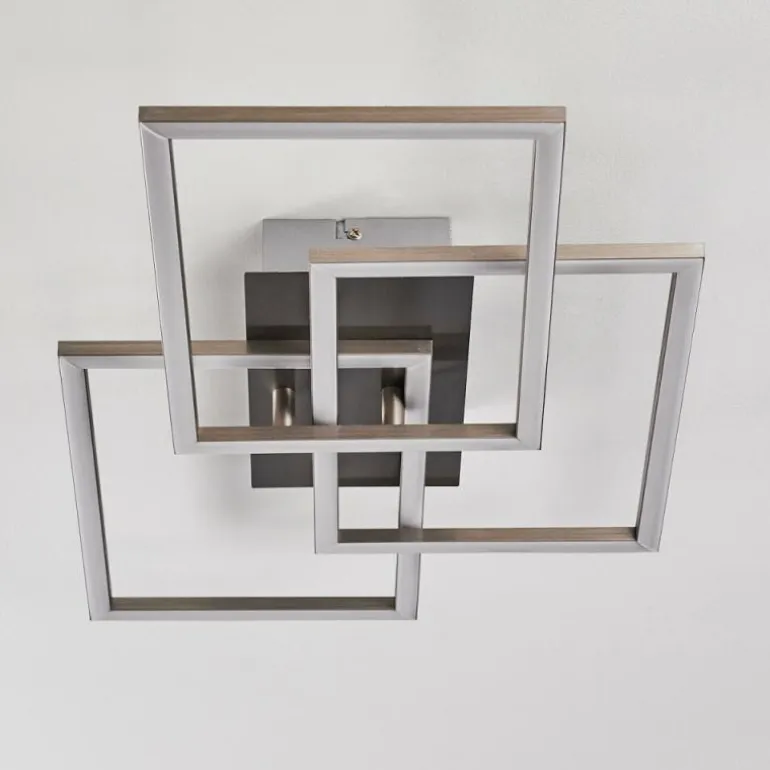 Plafonnier Cheka LED Aluminium, 3 lumières