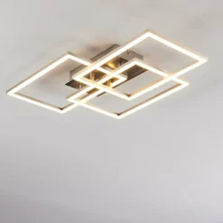 Plafonnier Cheka LED Aluminium, 3 lumières
