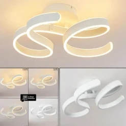 Plafonnier Chippewa LED Blanc, 1 lumière