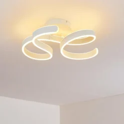 Plafonnier Chippewa LED Blanc, 1 lumière