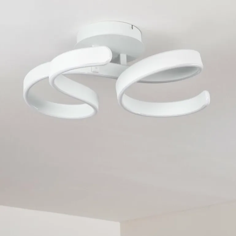 Plafonnier Chippewa LED Blanc, 1 lumière