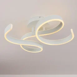 Plafonnier Chippewa LED Blanc, 1 lumière