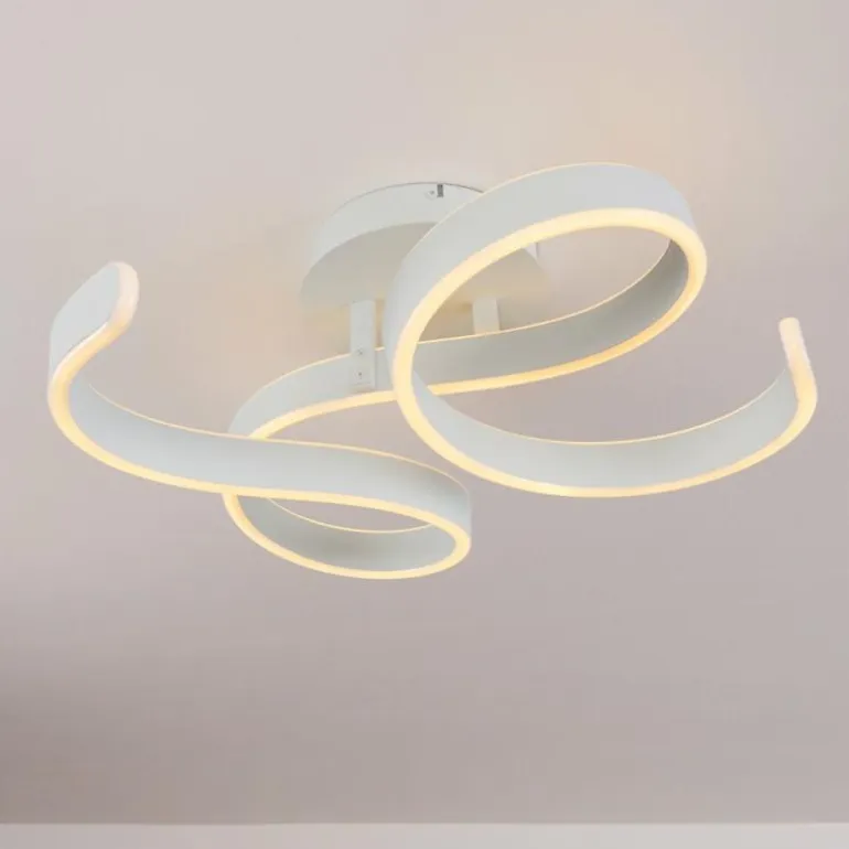 Plafonnier Chippewa LED Blanc, 1 lumière