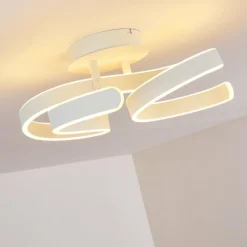 Plafonnier Chippewa LED Blanc, 1 lumière