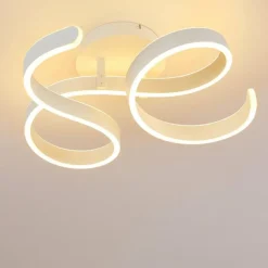 Plafonnier Chippewa LED Blanc, 1 lumière