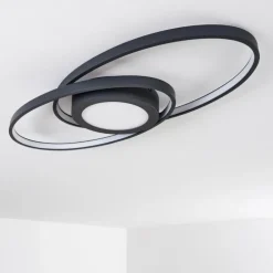 Plafonnier Chunky LED Gris, 1 lumière