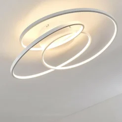 Plafonnier Chute LED Blanc, 45 lumières