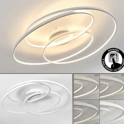Plafonnier Chute LED Blanc, 1 lumière