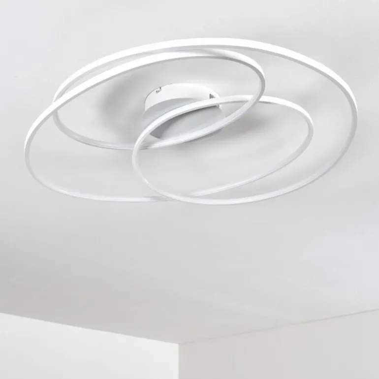 Plafonnier Chute LED Blanc, 1 lumière