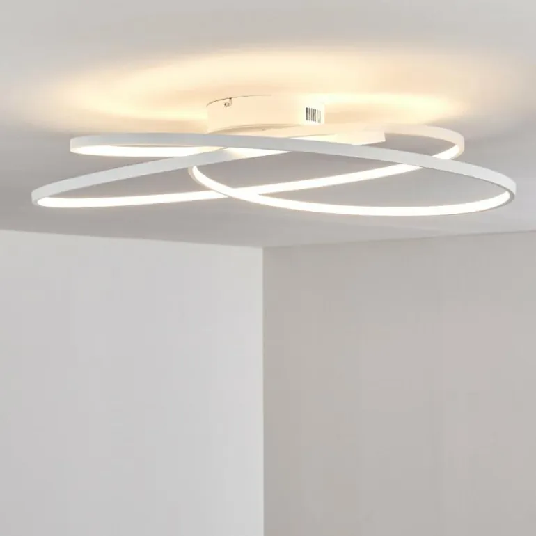 Plafonnier Chute LED Blanc, 1 lumière