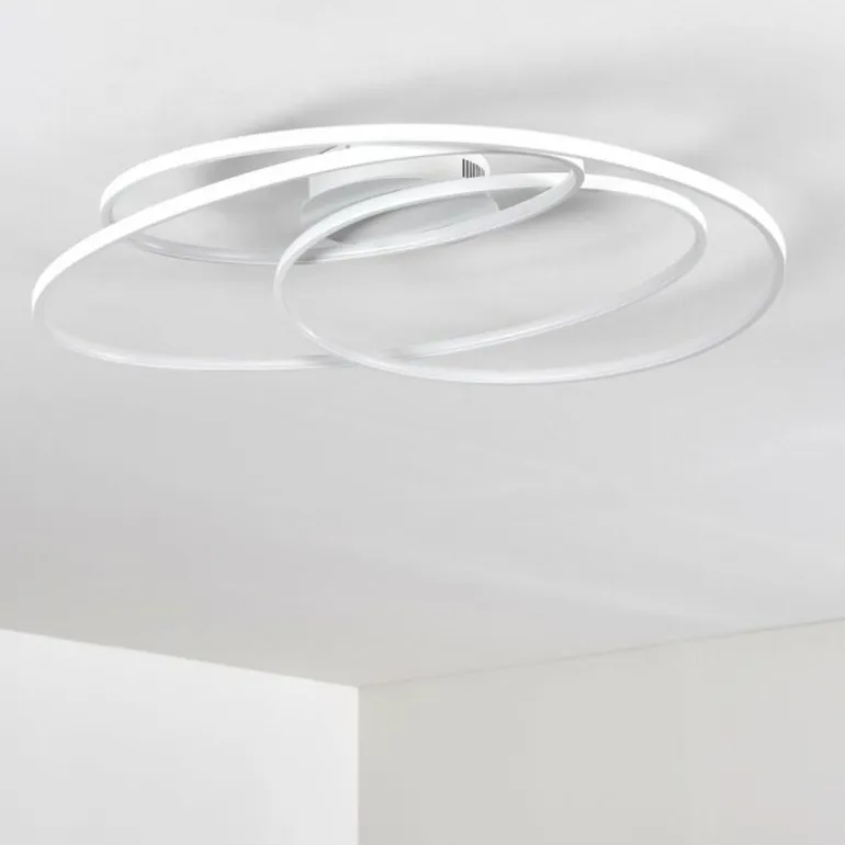 Plafonnier Chute LED Blanc, 1 lumière