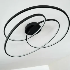 Plafonnier Chute LED Noir, 1 lumière