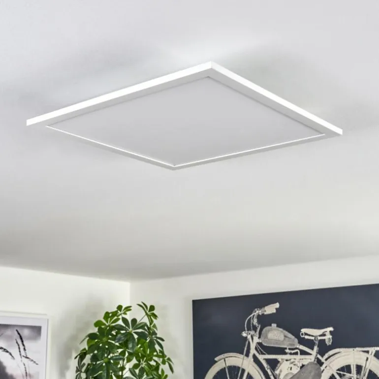 Plafonnier 40cm Valmanya LED Blanc, 1 lumière
