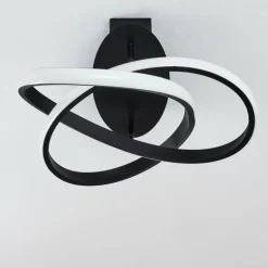 Plafonnier Cochato LED Noir, Blanc, 2 lumières