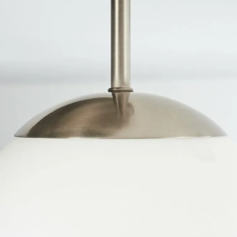 Plafonnier Cochuna Nickel mat, 3 lumières