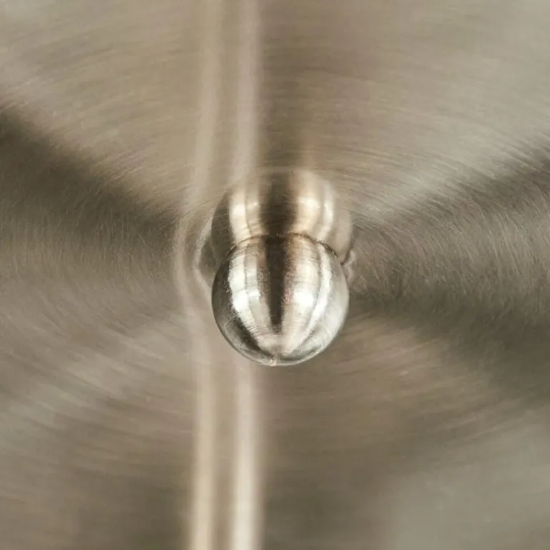 Plafonnier Cochuna Nickel mat, 3 lumières