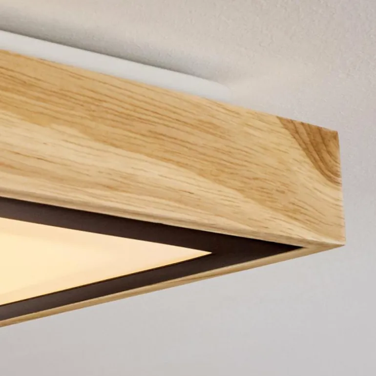Plafonnier Corinto LED Écru, Noir, 1 lumière