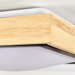 Plafonnier Corinto LED Écru, Noir, 1 lumière